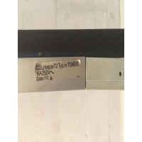 Vintage industriele Concord Lytespan lichtrail op stalen voet